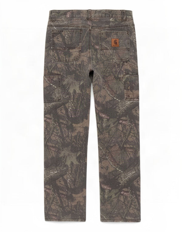 Carhartt Boys Straight Cargo Bukser 11-12 år W26 L25 Khaki Camouflage