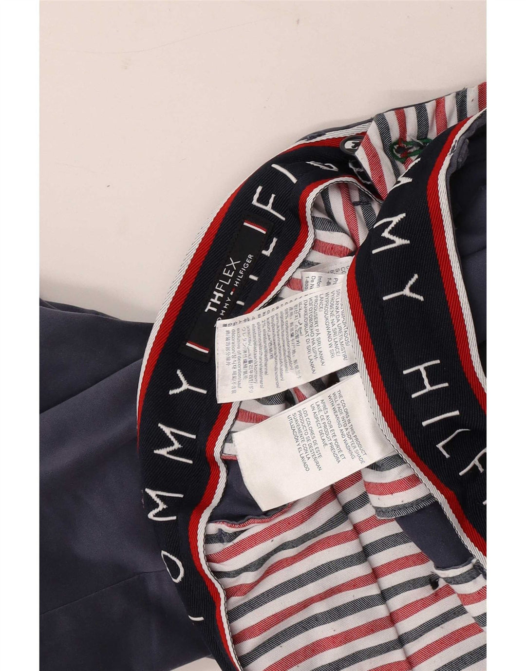 Tommy Hilfiger Herre Chino Shorts W32 Medium Navy Blue Bomuld