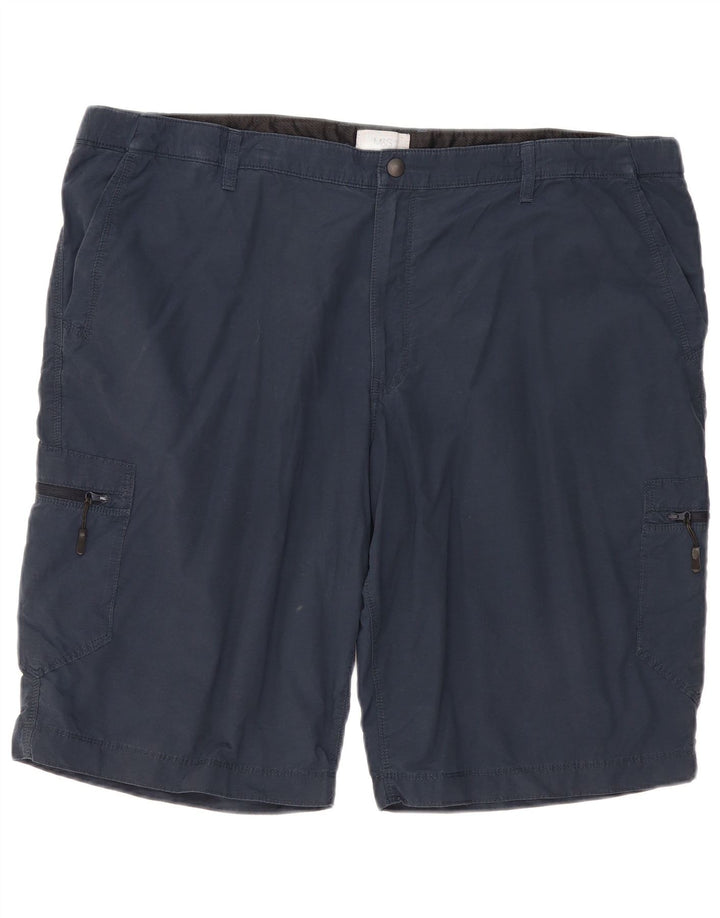 Marks & Spencer Herre Cargo Shorts W44 2XL Marineblå Bomuld