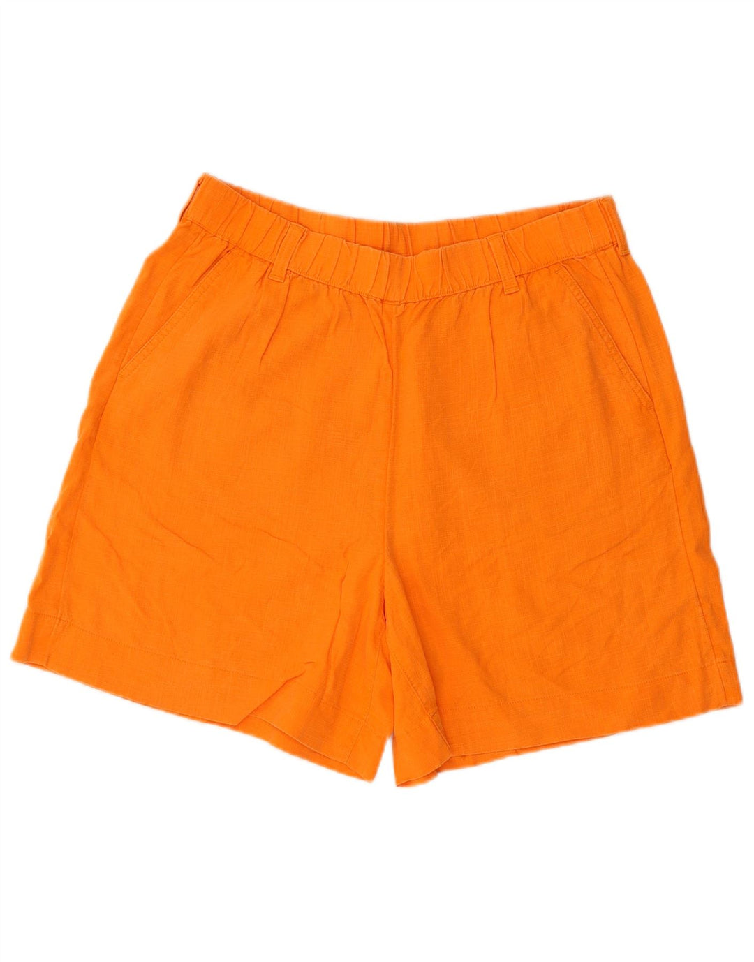 MARKS & SPENCER Womens Per Una Chino Shorts UK 12 Medium W32 Orange