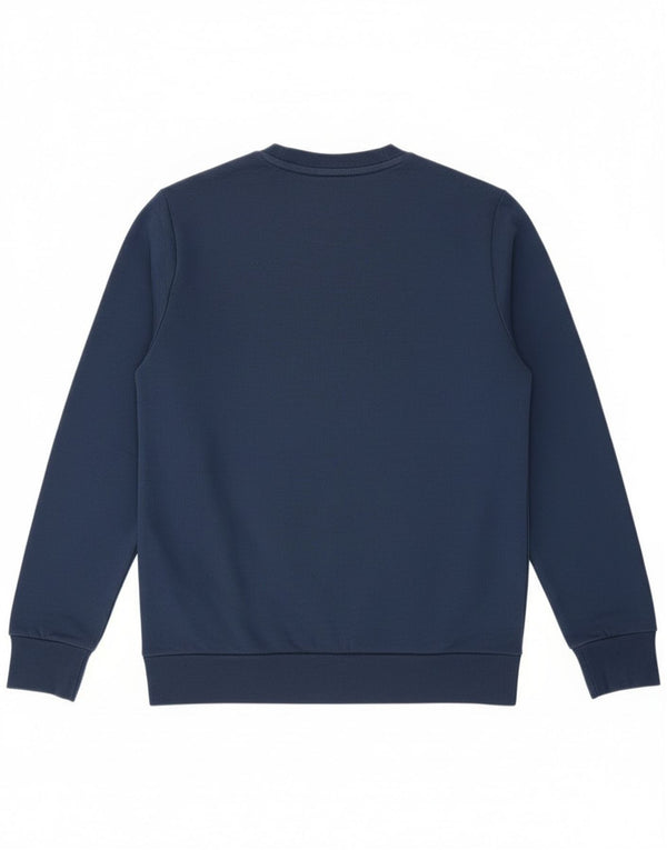 Adidas drenge grafisk sweatshirt trøje 13-14 år blå bomuld