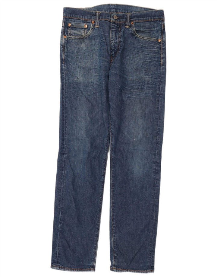 Levi's Herre 508 Straight Jeans W30 L30 Blå Bomuld