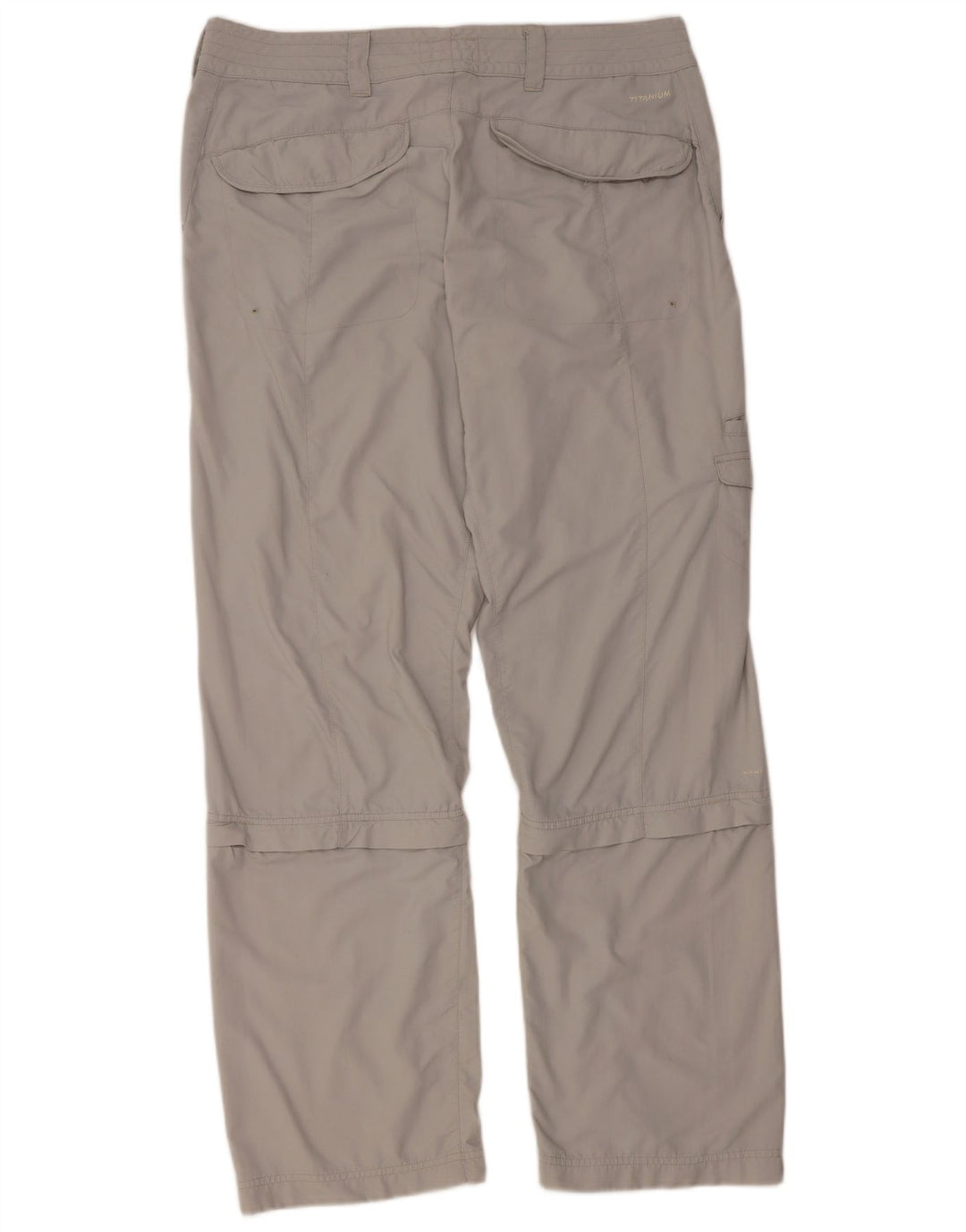 COLUMBIA Dame Titanium Regular Cargo Bukser US 14 XL W36 L31 Grå
