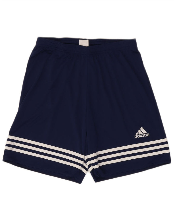 Adidas Herre Climalite Sportshorts Medium Navy Blue Polyester