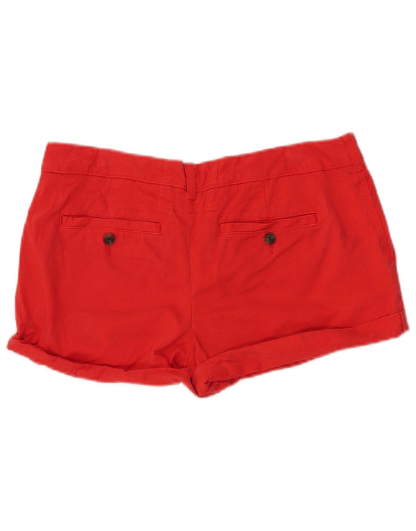 Jack Wills Chino Shorts til kvinder UK 12 Medium W32 Rød