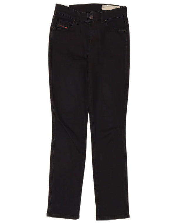 DIESEL Dame Sandy Regular Slim Fit Straight Jeans W24 L30 Navy Blue