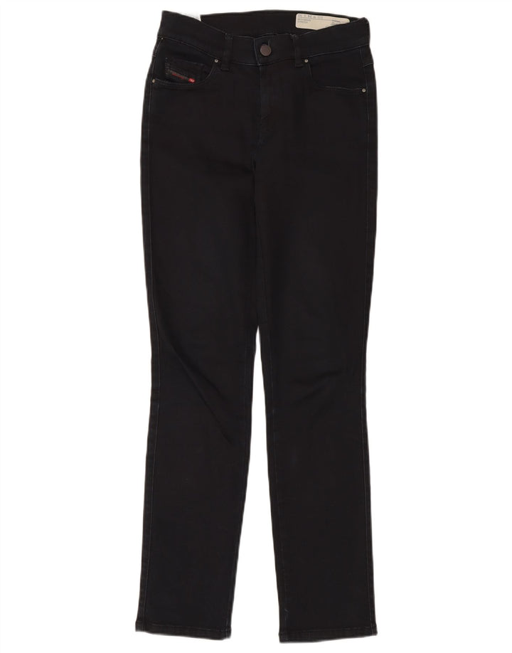 DIESEL Dame Sandy Regular Slim Fit Straight Jeans W24 L30 Navy Blue