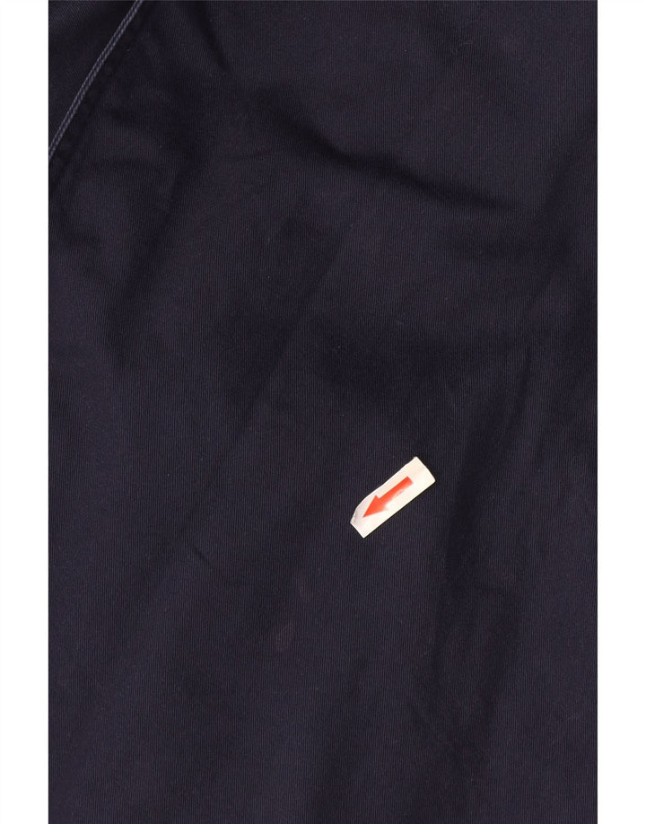 Hobbs Dame Trench Coat UK 12 Medium Navyblå Bomuld