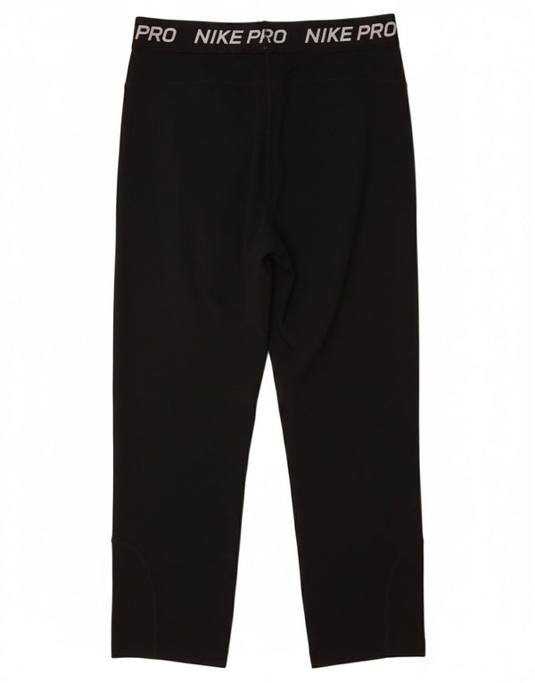 NIKE piger grafiske træningsdragt bukser 7-8 år sort polyester