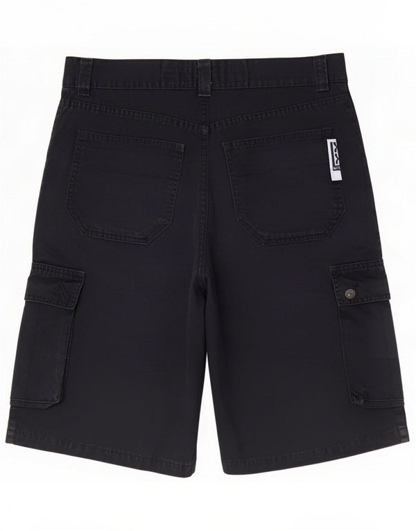 Fishbone Boys Cargo Shorts 15-16 år 2XL W32 L10 Navy Blue