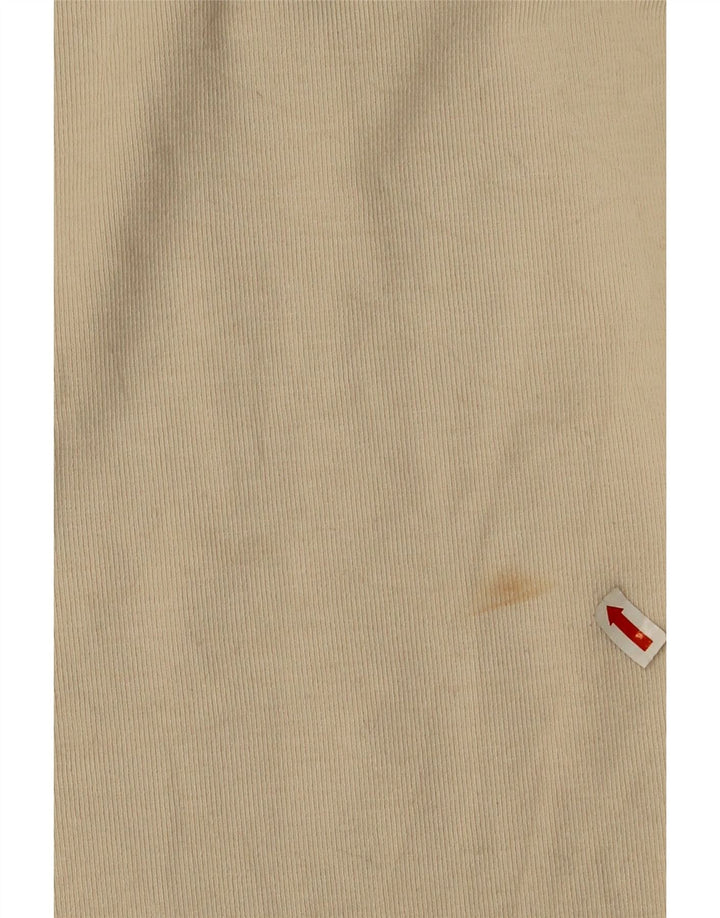 Zara langærmet bodysuit til kvinder UK 12 Medium Beige