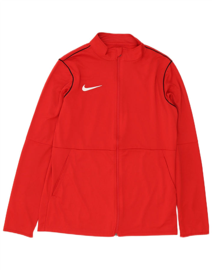 Nike Herre Dri Fit træningsdragt Topjakke Medium Rød Polyester