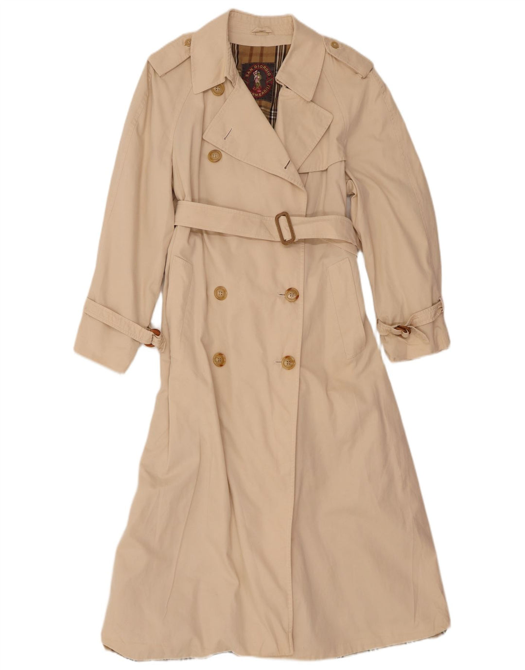 San Giorgio Dame Trench Coat UK 10 Small Beige