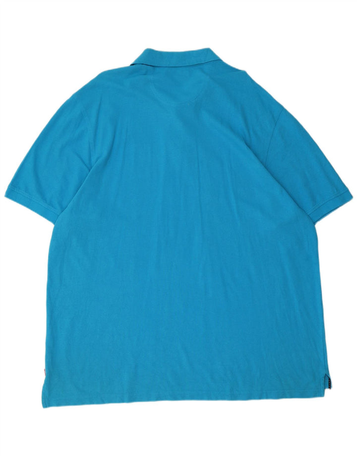 Izod Herre høj poloskjorte 2XL blå bomuld