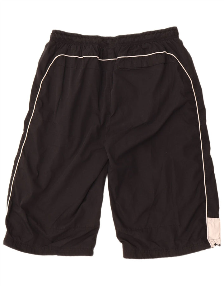 Nike Herre grafiske Bermuda Sportshorts XL Sort Colourblock Polyester