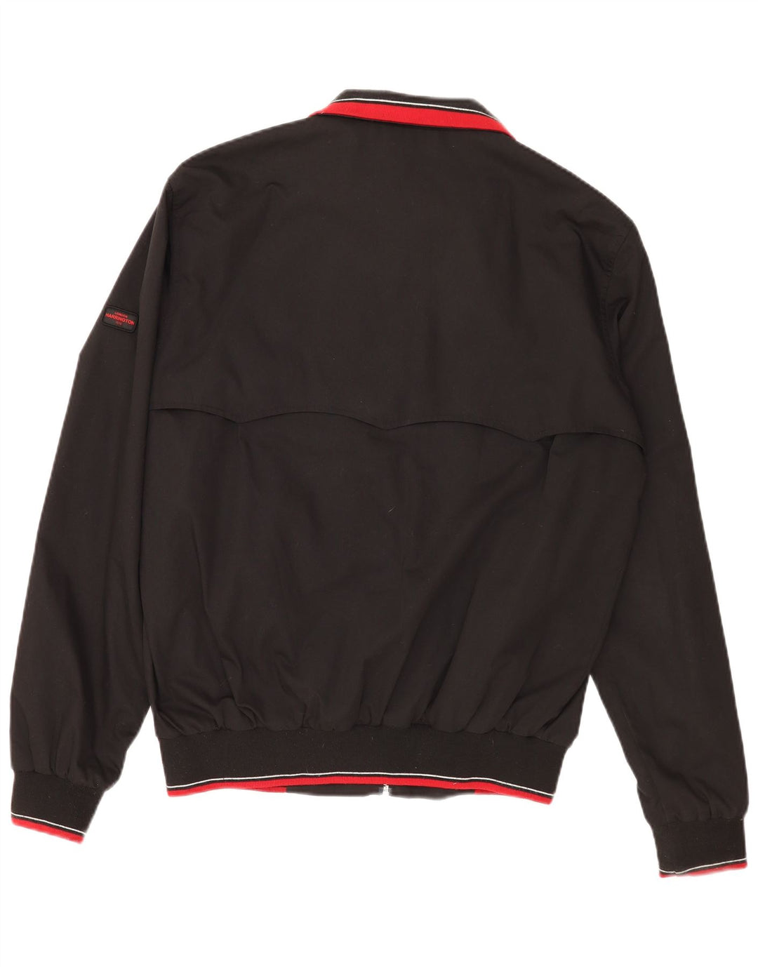 Vintage Bomberjakke til mænd UK 44 2XL Sort Polyester Retro