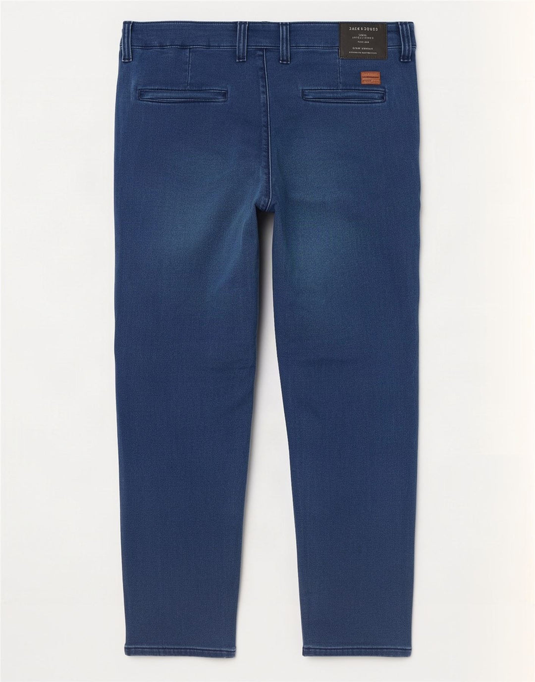Jack & Jones Straight Jeans til mænd W34 L32 Blå Bomuld