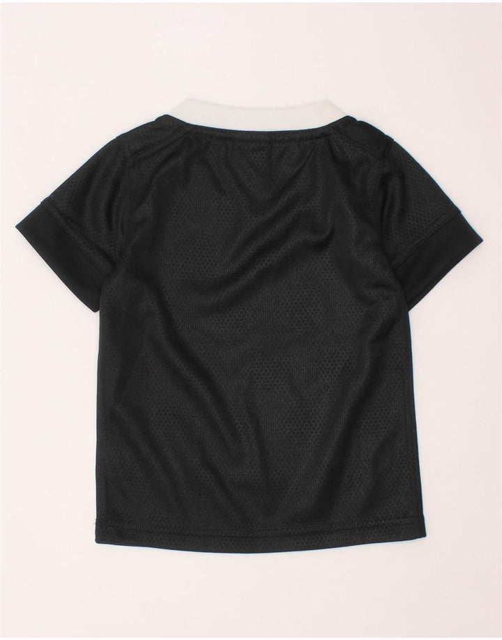 ADIDAS Baby Boys New Zealand Grafisk T-Shirt Top 18-24 måneder Sort
