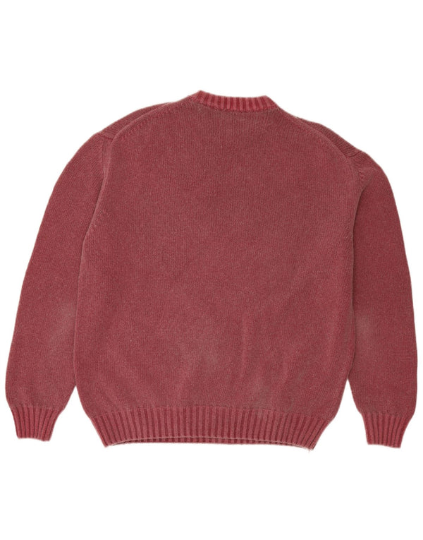 Skrædder & Søn Herre Crew Neck Jumper Sweater 2XL Rød Uld