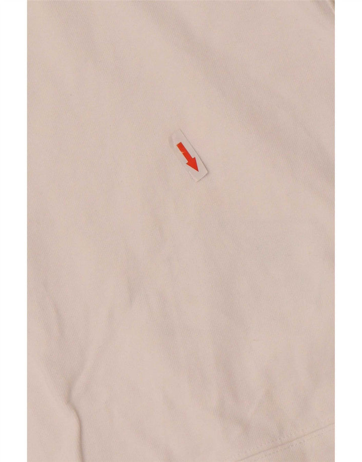 Calvin Klein Jeans Dame Top Langærmet UK 10 Small White