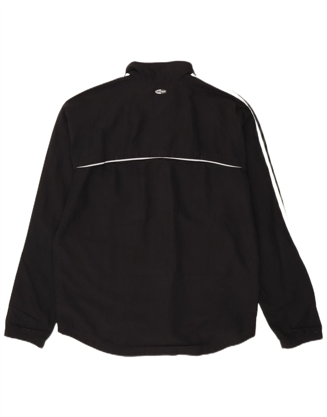 Adidas Herre Clima Proof Regnjakke UK 38 Medium Sort Polyester