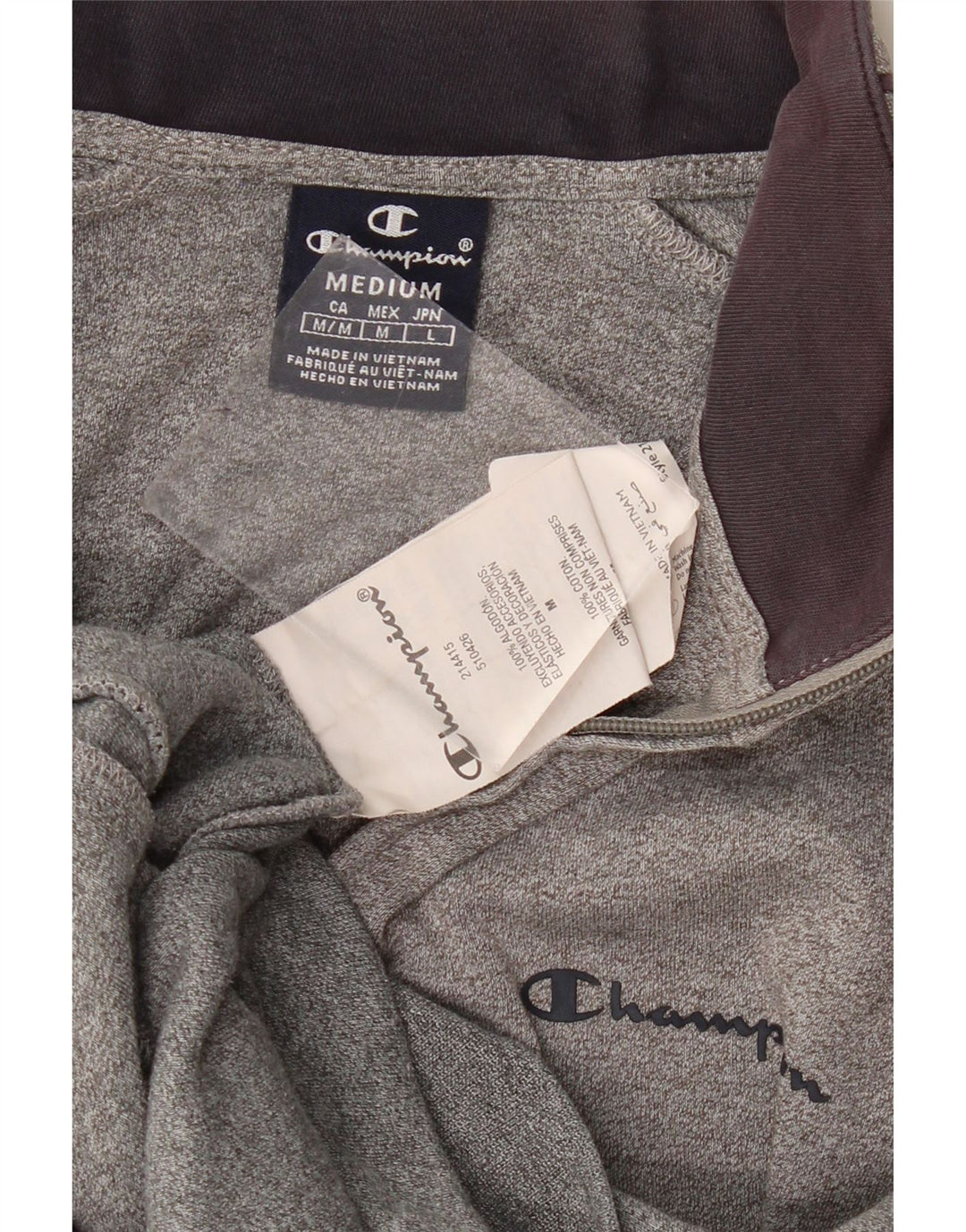 Champion Womens træningsdragt Topjakke UK 14 Medium Grey Bomuld