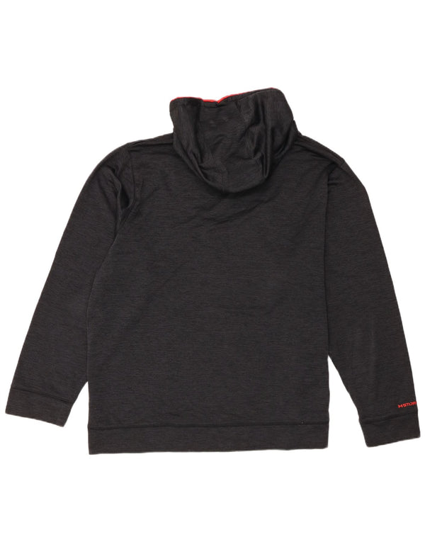 Under Armour Herre Grafisk Loose Fit Hoodie Jumper 2XL Navy Blue Flecked