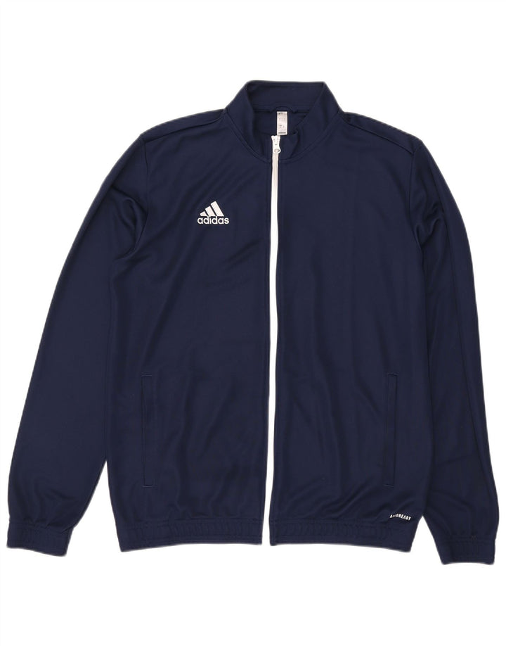 Adidas Herre Aeroready Træningsdragt Topjakke Stor Marineblå Polyester