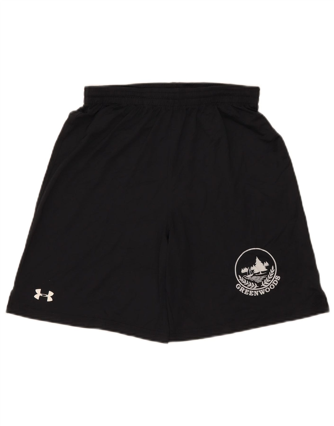 UNDER ARMOUR Drenge sportsshorts 11-12 år Stor sort polyester