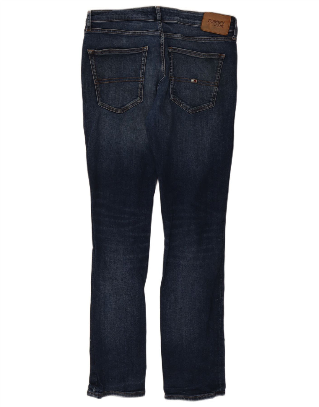 TOMMY HILFIGER Slim Jeans til mænd W34 L32 Blå Bomuld