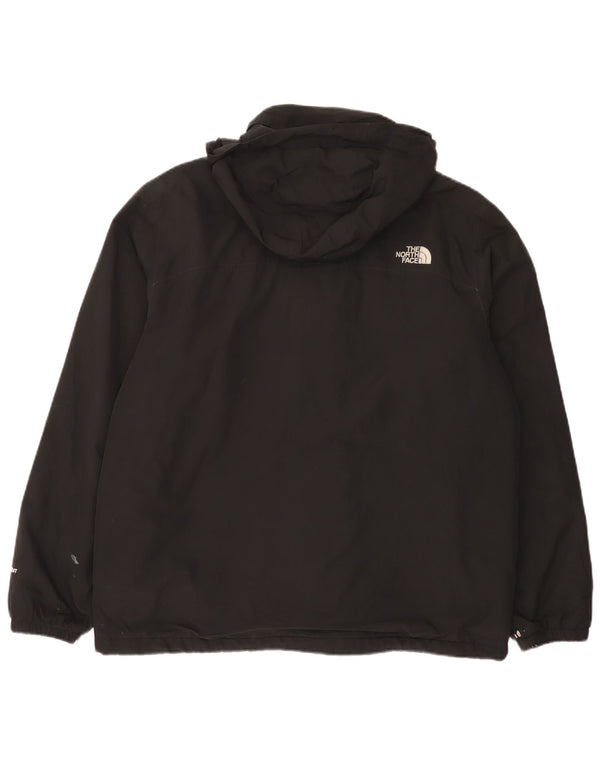 The North Face Herre Hooded Windbreaker Jacket UK 40 Large Black Polyester