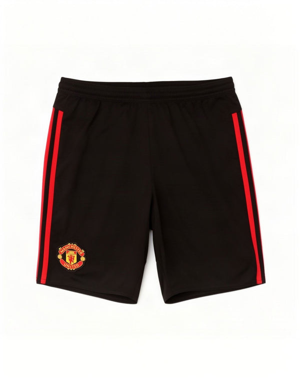 Adidas Herre Manchester United Sportsshorts Medium Sort Polyester