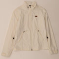 NAPAPIJRI Womens Rain Jacket UK 18 XL Off White Polyamide Vintage Napapijri and Second-Hand Napapijri from Messina Hembry 