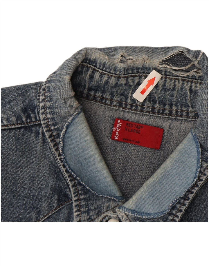 Levi's Herre Denim Shirt XL Blå