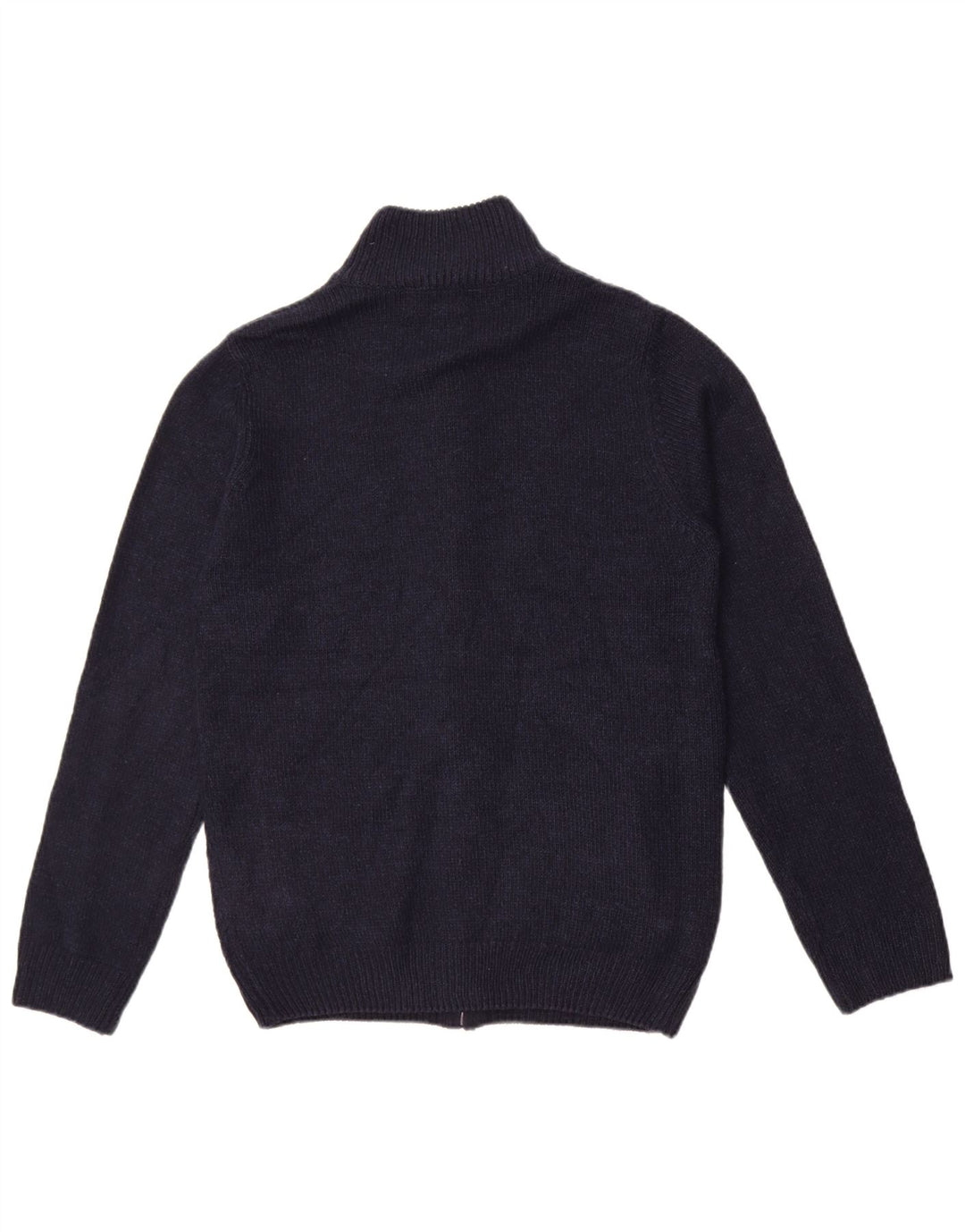 Marks & Spencer Herre Cardigan Sweater Lille marineblå akryl
