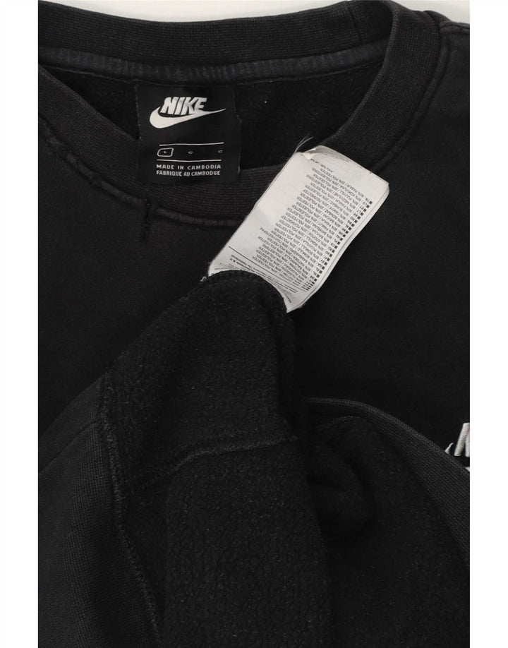 Nike Sweatshirt til mænd, stor sort bomuld