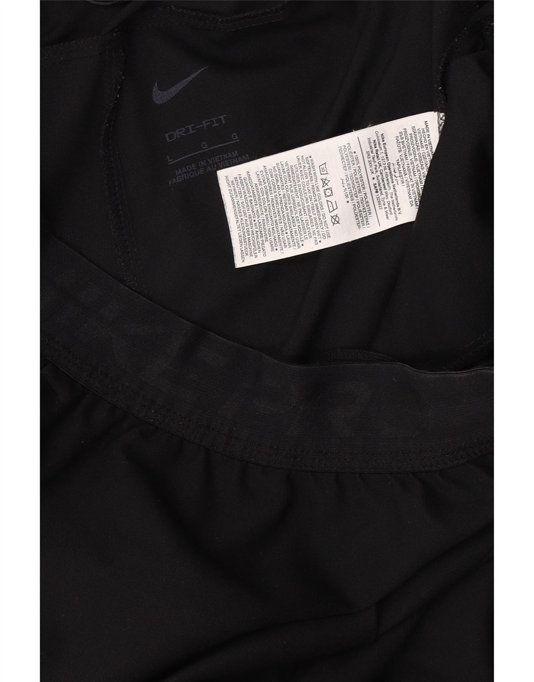 Nike Herre Dri Fit Grafisk træningsdragt Bukser Stor sort polyester