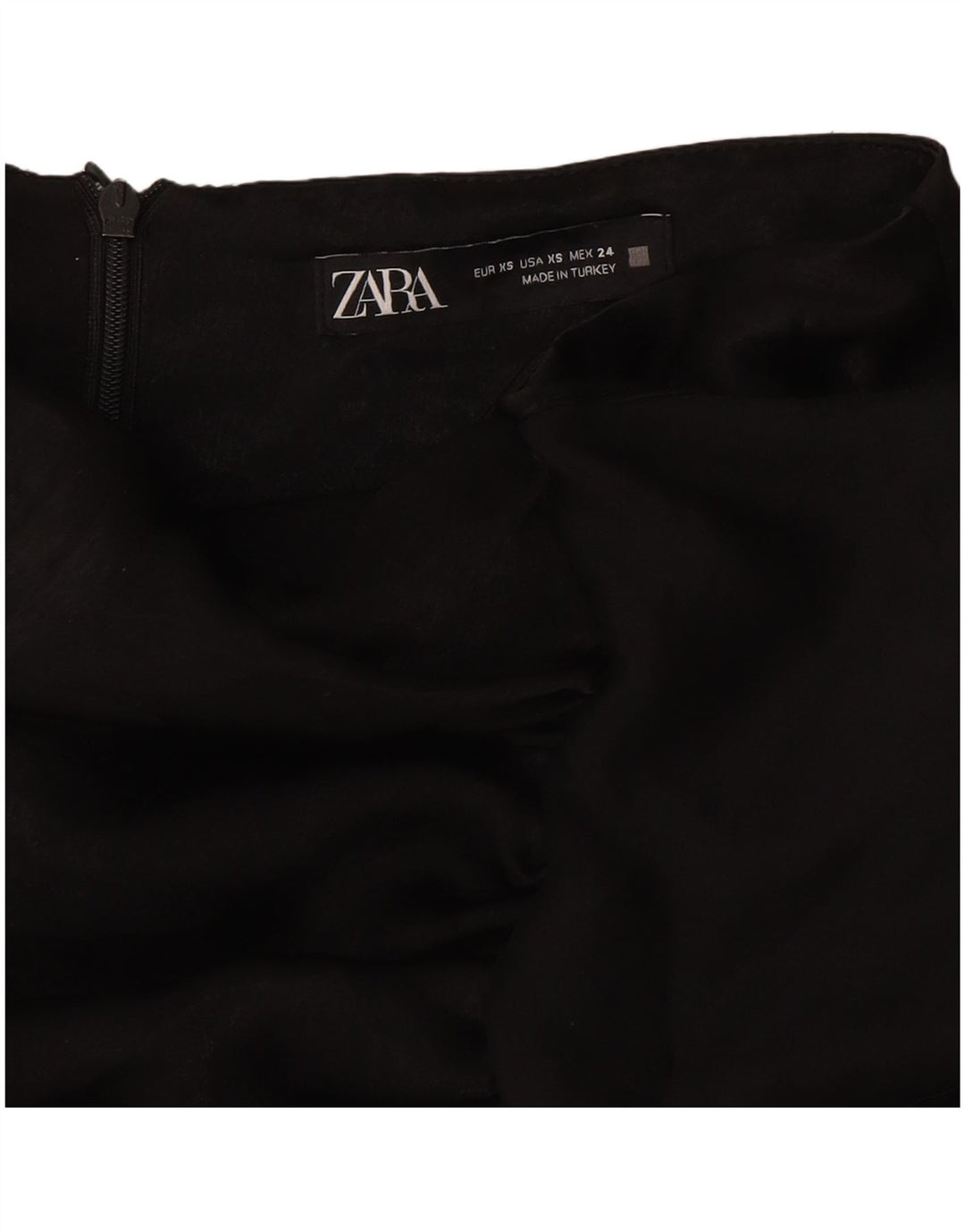 Zara Casual Shorts til kvinder XS W24 Sort