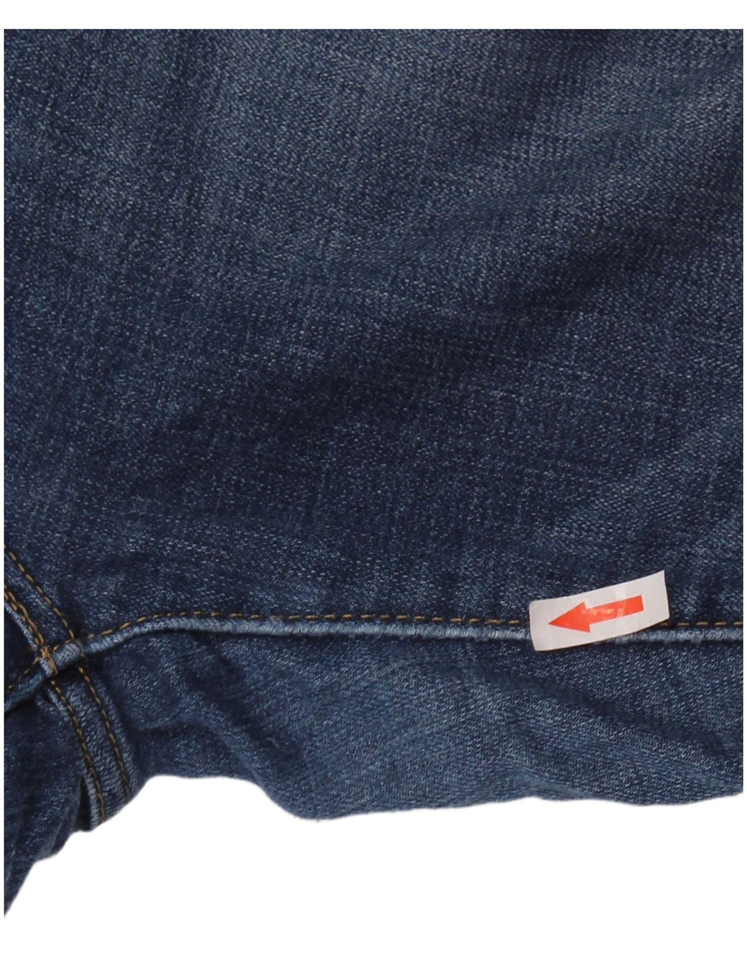 LEVI'S Dame 711 Skinny Jeans W30 L28 Blå Bomuld