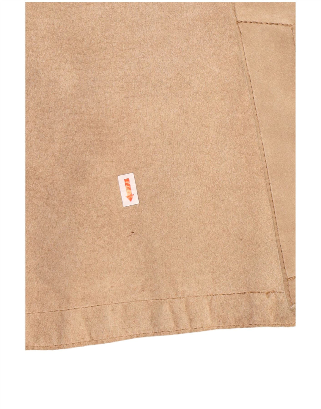 Conbipel Dame 2-knaps Ruskind Blazer Jacket IT 48 XL Beige Læder