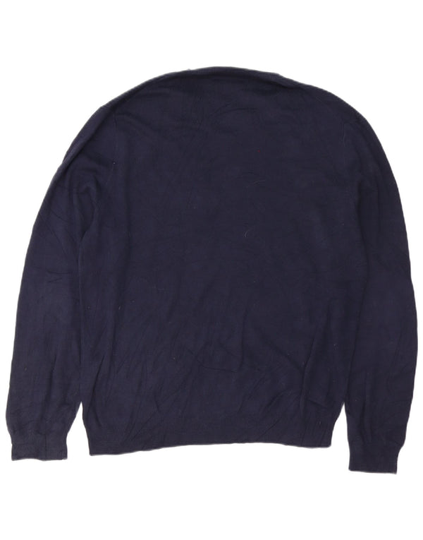 Polo Ralph Lauren Herre Regular Fit V-hals sweater Stor marineblå