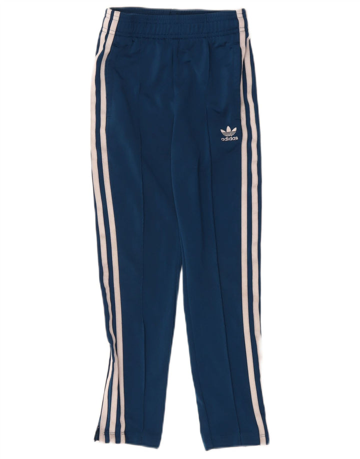 Adidas piger træningsbukser 7-8 år marineblå polyester