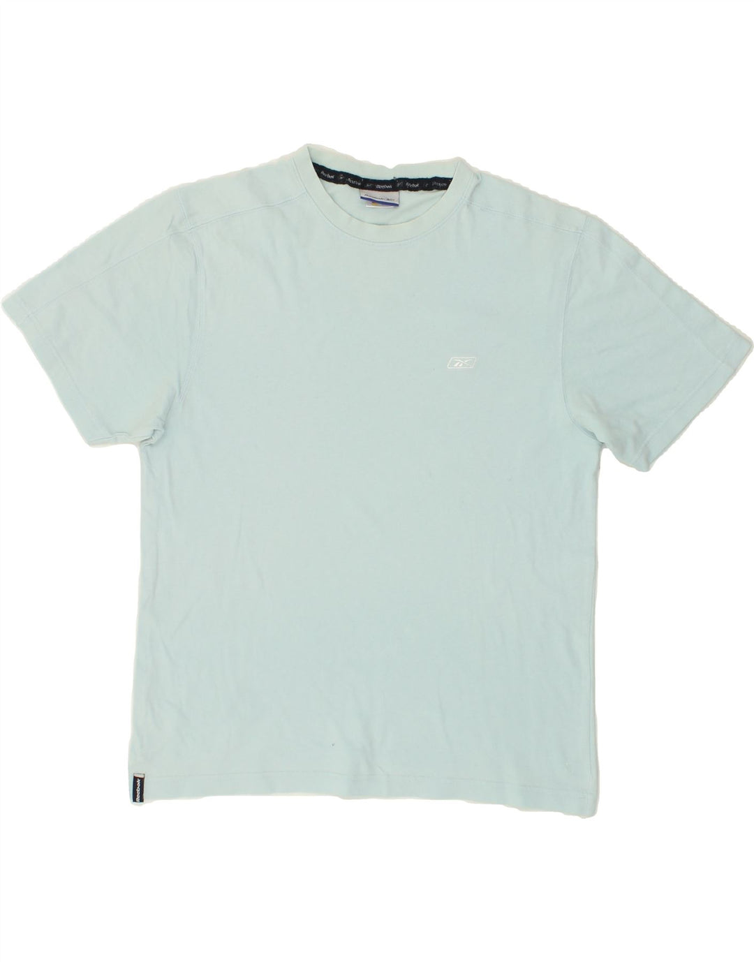 REEBOK Mens T-Shirt Top Medium Blue Vintage Reebok and Second-Hand Reebok from Messina Hembry 