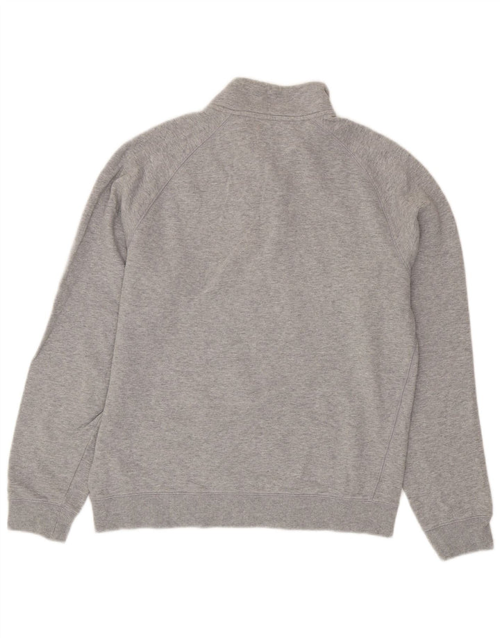 Farah Sweatshirt med lynlås til kvinder DK 16 Stor grå bomuld