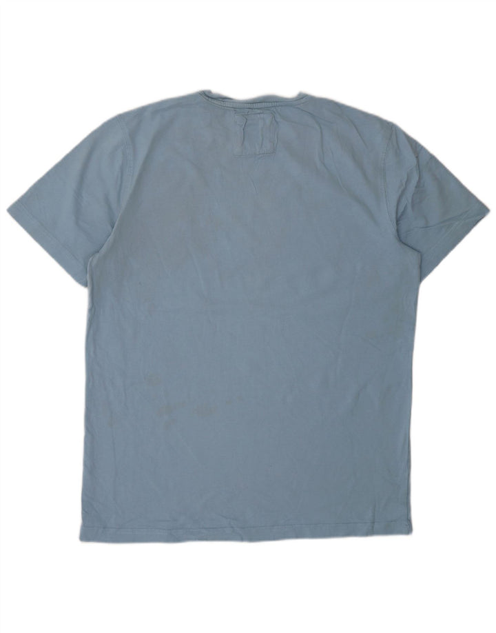 Crew Clothing Herre T-Shirt Top Medium Blue Bomuld