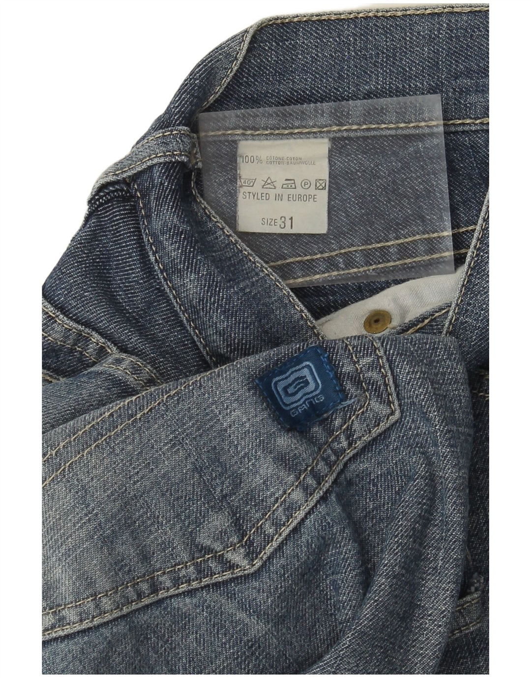 Bande Dame Flared Jeans W31 L33 Blå Bomuld