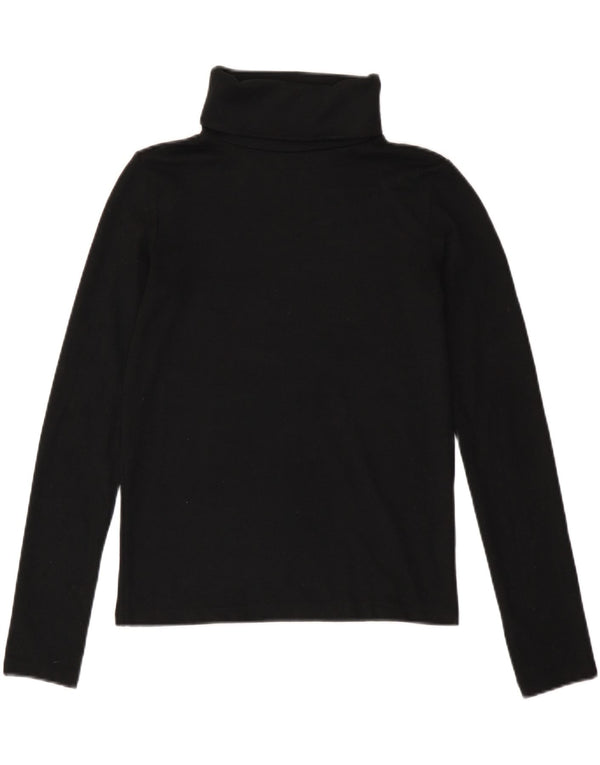 Zara Dame Rullehals Sweater UK 12 Medium Sort