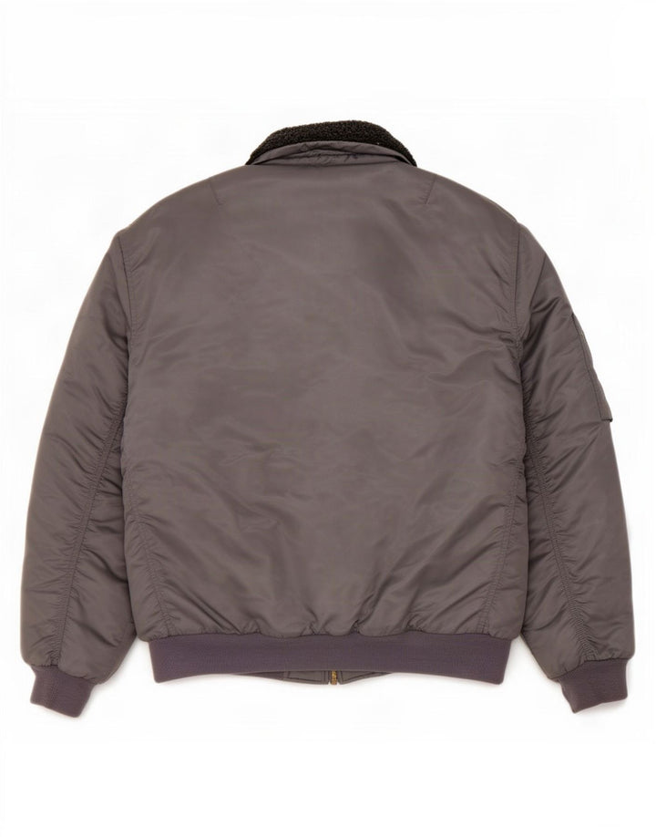 Identisk polstret herrejakke IT 56/58 XL Grå Colourblock Nylon