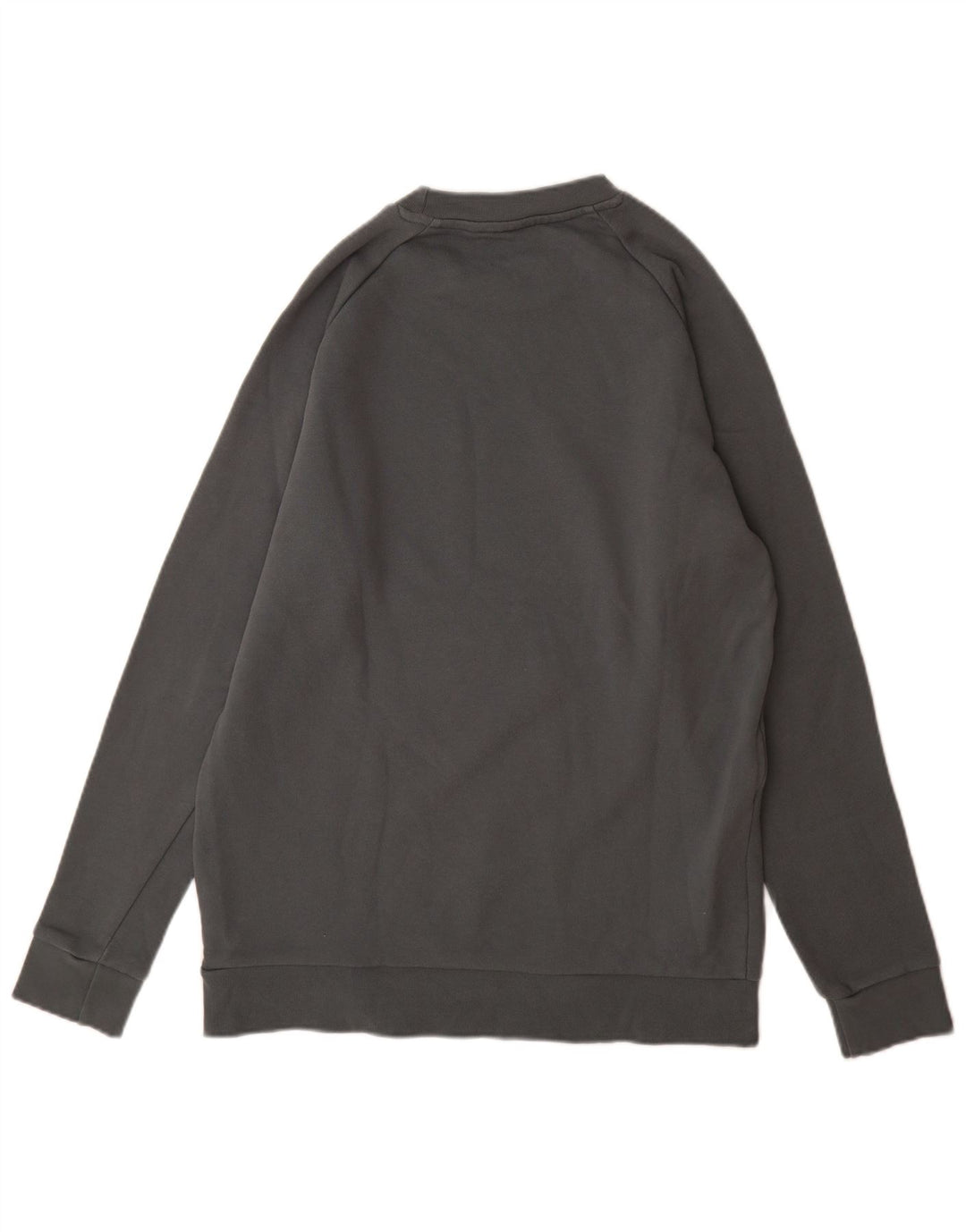 Adidas grafisk sweatshirt til mænd mellem grå bomuld