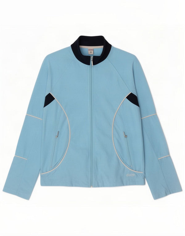 Brugi Dame træningsdragt Topjakke IT 44 Medium Blue Colourblock Polyester